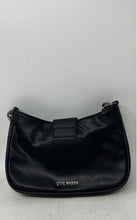 Load image into Gallery viewer, Steve Madden Womens Black Leather Inner Pocket Chain Strap Shoulder Bag