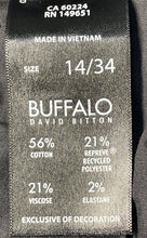Load image into Gallery viewer, Buffalo David Bitton Womens Alyssa Blue High Rise Straight Leg Jeans Size 14/34