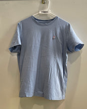 Load image into Gallery viewer, Psycho Bunny Mens Blue Pima Cotton Short Sleeve Crew Neck T-Shirt Size 4