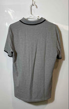 Load image into Gallery viewer, Armani Exchange Mens Gray Short Sleeve Polo Shirt Size Medium