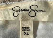 Load image into Gallery viewer, Jessica Simpson Womens Beige Sleeveless V-Neck Stretch Maxi Dress Size XL
