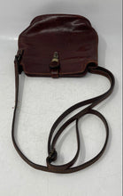 Load image into Gallery viewer, Royal Siena Womens Dark Brown Leather Outer Pocket Mini Crossbody Handbag