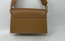 Load image into Gallery viewer, Zara Womens Brown Leather Flap Inner Divider Detachable Strap Crossbody Bag