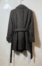 Load image into Gallery viewer, Zara Basic Womens Brown Long Sleeve Pockets Collared Belted Trench Coat Size XS