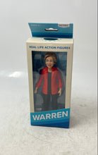 Load image into Gallery viewer, FCTRY Elizabeth Warren Artwork Mike Leavitt Real Life Action Figure In Box