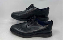 Load image into Gallery viewer, Cole Haan Mens GrandEvolution Black Leather Wingtip Lace-Up Oxford Shoes Sz 8.5W