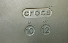 Load image into Gallery viewer, Crocs Unisex Bayaband Dark Green Open Toe Slide Sandals Size M 10 W 12