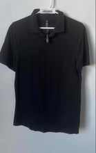 Load image into Gallery viewer, Lululemon Mens Black Short Sleeve Collared Golf Polo Shirt Size Small