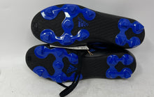 Load image into Gallery viewer, Adidas Kids Goletto VIII FG GX6906 Black Blue Lace-Up Soccer Cleats Size 5