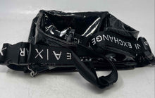 Load image into Gallery viewer, Armani Exchange Womens Black White Adjustable Strap Belt Bag & Fanny Pack