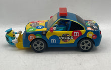Load image into Gallery viewer, M&M's Collectibles Police Car Yellow Blue Red Light Sound Dispenser Not Tested