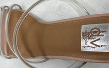 Load image into Gallery viewer, Dolce Vita Womens Nude Clear Open Toe Slip-On Block Slide Sandals Size 9