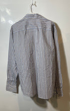Load image into Gallery viewer, Armani Exchange Mens Multicolor Striped Long Sleeve Button-Up Shirt Size L