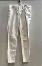 Load image into Gallery viewer, Tory Burch Womens White Denim 5-Pocket Design Skinny Leg Jeans Size 27
