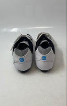 Load image into Gallery viewer, Ergo Womens Flywheel Fly Fierce White Black & Blue Cycling Shoes Size 6