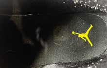 Load image into Gallery viewer, Nike Kids Air Jordan 1 Mid Yellow Black Mid Top Lace-Up Sneaker Shoes Size 6.5Y