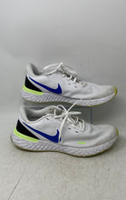 Load image into Gallery viewer, Nike Mens Revolution 5 CW5846-100 White Round Toe Lace-Up Sneaker Shoes Size 11