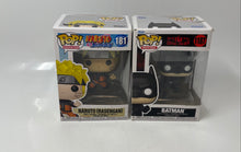 Load image into Gallery viewer, Lot Of 2 Pcs Assorted Funko Pop! Naruto (Rasengan) & Batman Vinyl Figures w/ Box