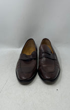 Load image into Gallery viewer, Florsheim Mens Brown Leather Slip-On Round Toe Loafer Dress Shoes Size 8.5