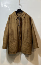 Load image into Gallery viewer, Bugatti Mens Brown Long Sleeve Collared Pockets Button Front Coat Size 50