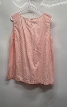 Load image into Gallery viewer, Tommy Hilfiger Womens Pink Embroidered Floral Sleeveless Blouse Top Size 2XL