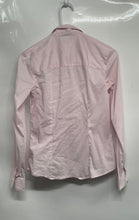 Load image into Gallery viewer, H&M Womens Pink Long Sleeve Collared Regular Fit Button-Up Shirt Size 2