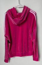 Load image into Gallery viewer, No Boundaries Girls Pink Striped Long Sleeve Graphic Pullover Hoodie Size XL