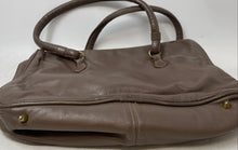 Load image into Gallery viewer, Dame By David Mahler New York Womens Brown Leather Designer Satchel Purse