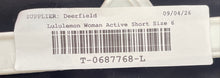 Load image into Gallery viewer, Lululemon Womens Black Elastic Waist Activewear Athletic Shorts Size 6