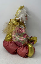 Load image into Gallery viewer, Vintage Hand-Painted Bisque Porcelain Jester Doll With Costume