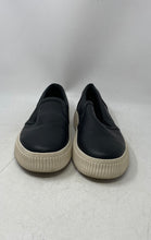 Load image into Gallery viewer, Zara Mens Black Round Toe Slip-On Low Top Platform Sneakers Shoes Size EUR 44