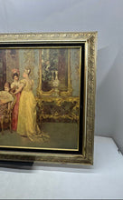 Load image into Gallery viewer, Original Classic Francesco Beda The Chess Game Framed Art Print Wall Decor