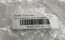 Load image into Gallery viewer, Lot Of 2 Pcs Lenovo Thinkpad Accessories Docking Station And Adapter Not Tested