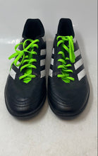 Load image into Gallery viewer, Adidas Mens Goletto VI TF BB0585 Black White Turf Soccer Cleats Size 11.5