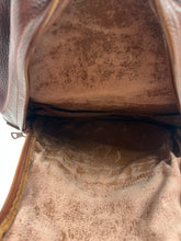 Load image into Gallery viewer, Cloetta For Bloomingdale's Womens Brown Pebbled Leather Zip-Around Backpack