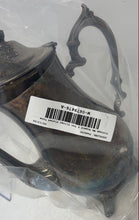 Load image into Gallery viewer, Vintage Wm. Rogers & Son Silver Plated Engraved Handle Four Footed Lidded Teapot