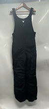 Load image into Gallery viewer, Outdoor Gear Unisex Kids Black Front Zipper Snow Bib Pants Size Medium