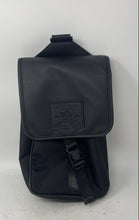 Load image into Gallery viewer, True Religion Mens Black Inner Divider Adjustable Strap Top Handle Sling Bag