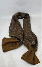 Load image into Gallery viewer, Saks Fifth Avenue Womens Brown Print Multifunctional Rectangular Scarf