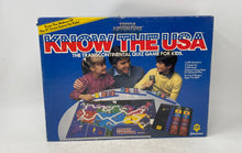 Load image into Gallery viewer, Vtg Pressman Trivia Adventure 1985 Know The USA The Transcontinental Quiz Game