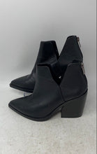 Load image into Gallery viewer, Vince Camuto Womens Gigietta Black Leather Zip Pointed Toe Ankle Booties 7.5 M