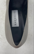 Load image into Gallery viewer, Bandolino Womens Gray Leather Pointed Toe Slip-On Pump Heels Size 8.5W