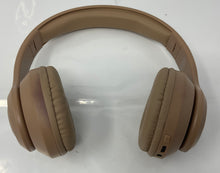 Load image into Gallery viewer, Brown Plastic Adjustable Headband Wireless Bluetooth Headphones Not Tested NCL