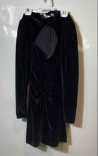 Load image into Gallery viewer, Zara Womens Black Regular Fit Back Zip Long Sleeve Bodycon Dress Size S