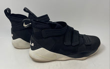 Load image into Gallery viewer, Nike Mens LeBron Soldier 11 897646-004 Black Hook & Loop Sneakers Shoes Size 11