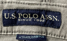 Load image into Gallery viewer, US Polo Assn. Womens Gray Denim Activate Stretch Straight Leg Jeans Size W36 32L
