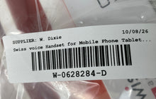Load image into Gallery viewer, Swissvoice ePure CH01 Corded Handset For Mobile Phone Tablet And PC Not Tested