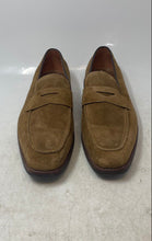 Load image into Gallery viewer, Vintage Foundry Co. Mens Davis Brown Leather Slip-On Penny Loafer Shoes Size 11