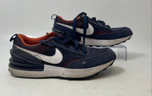 Load image into Gallery viewer, Nike Kids Waffle One DC0480-401 Navy Orange Lace-Up Sneaker Shoes Size 2.5Y