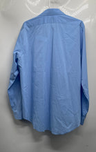Load image into Gallery viewer, Calvin Klein Mens Blue Slim Fit Stretch Long Sleeve Dress Shirt Size XL